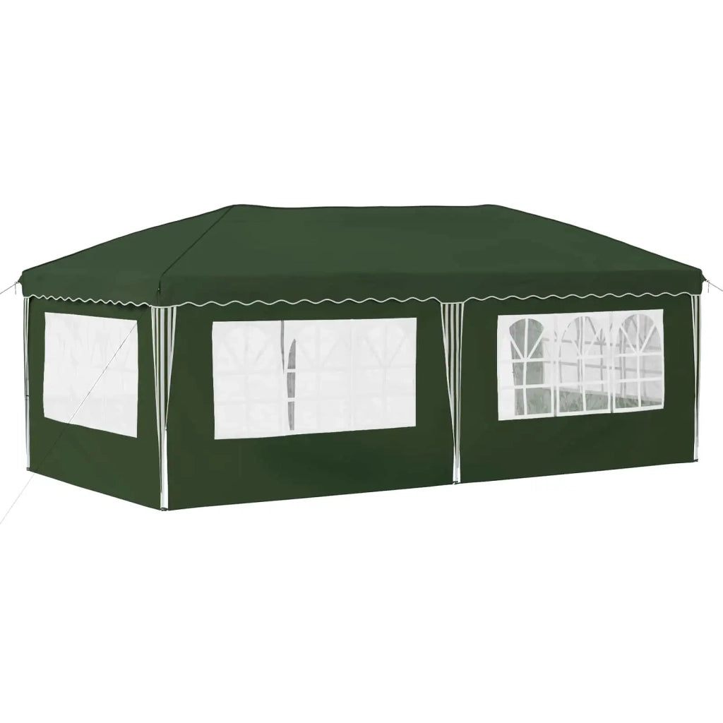 Tenda per feste a pop-up 575 x 289 x 245 cm Verde