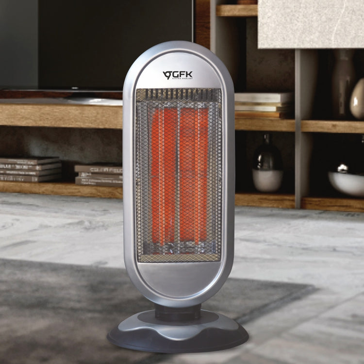 Stufa Elettrica al Carbonio 2 Livelli di Potenza H 61 cm Oscillante 900Watt