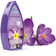 Trade Shop - Set 12 Deodoranti Gel Profumo Ambiente Assorbi Odori Fragranza Viola -