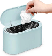 Piatto rifiuti - desktop - acciaio inossidabile - contenitore per rifiuti da tavolo - per ufficio domestico lavandino - contenitore per rifiuti in plastica - Forma rettangolare - Contenitore di riciclaggio per rifiuti