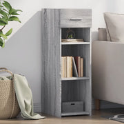 Credenza Grigio Sonoma 30x42,5x93 cm in Legno Multistrato 846311