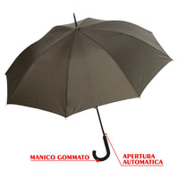 kIT 4 Pz Ombrello Grande Automatico 8 Stecche in Fibra Antivento col. ass