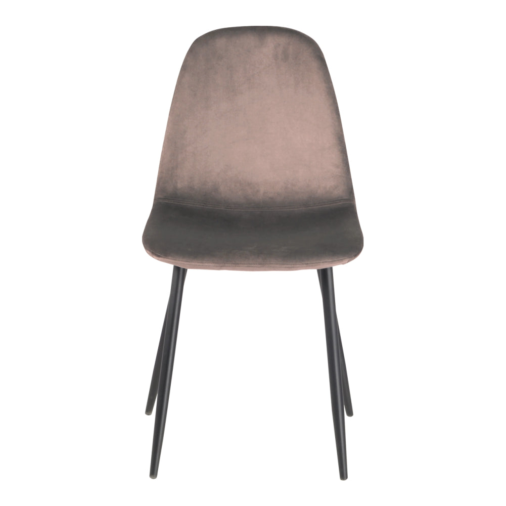 Sedia Poltroncina in Velluto Set 4pz, Sedie per Sala da Pranzo, Ristorante Fango