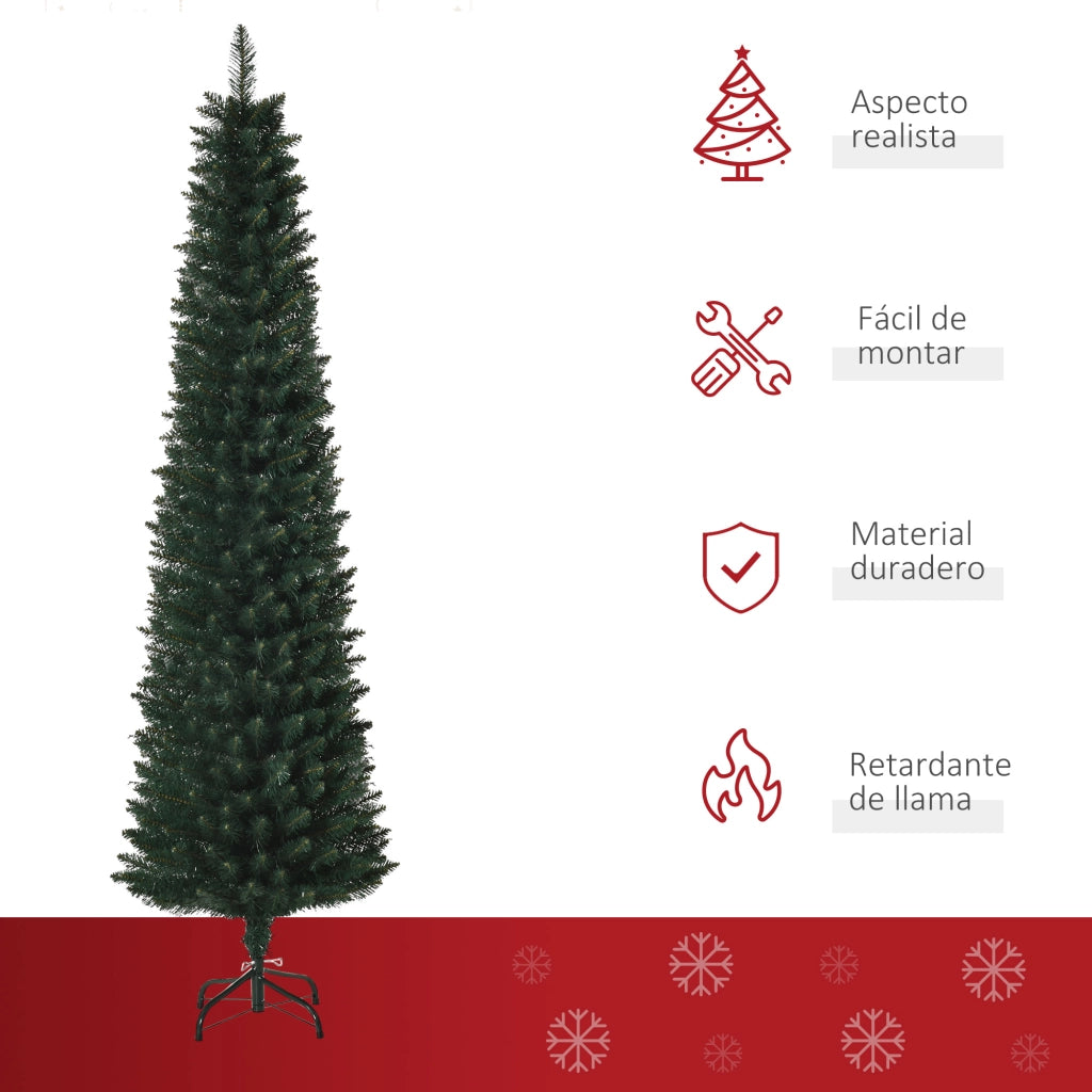 Albero di Natale Artificiale ¨C zephmum ¨C Verde ?56x180 cm