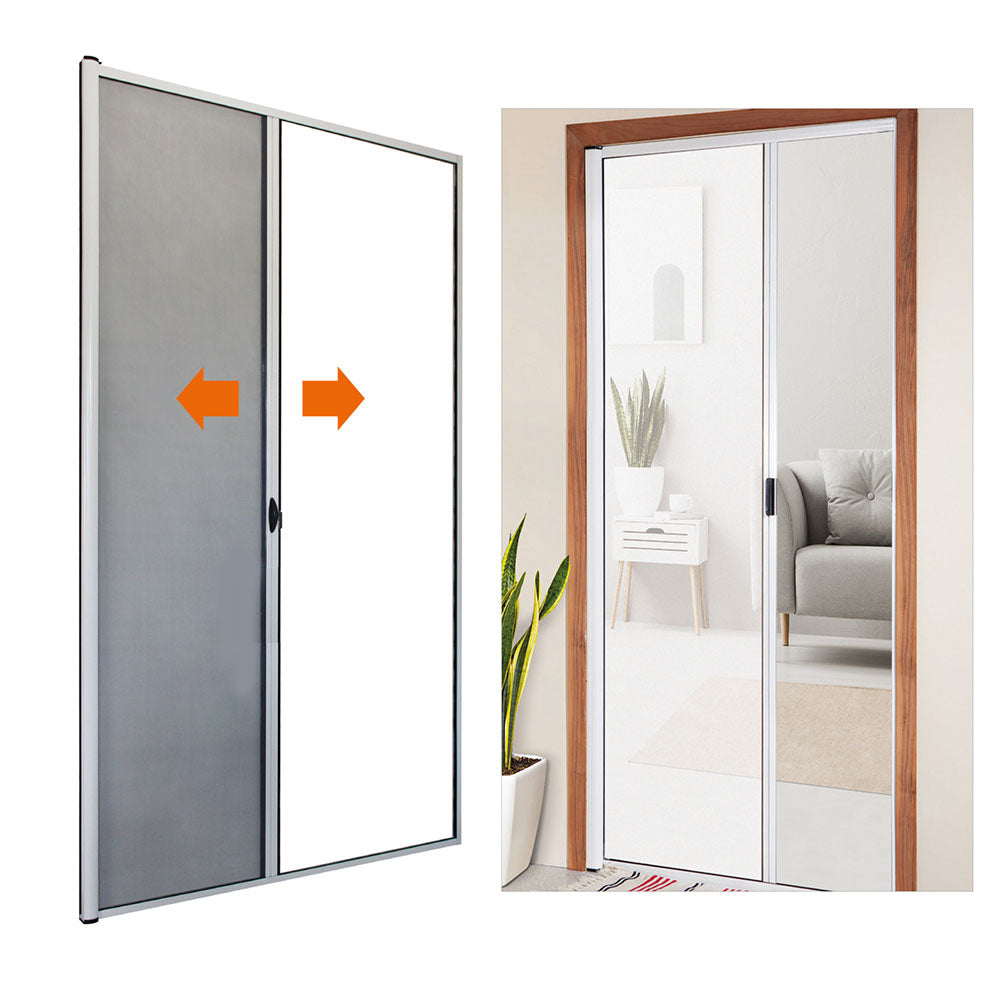 Zanzariera a Rullo per Porta Laterale Flash Misure Personalizzabili Colore: Marrone