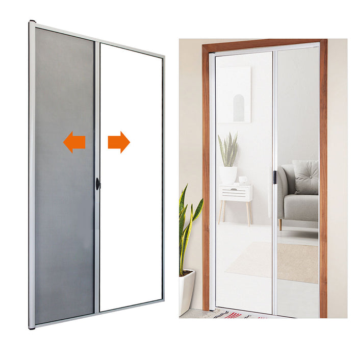 Zanzariera a Rullo per Porta Laterale Flash Misure Personalizzabili Colore: Marrone