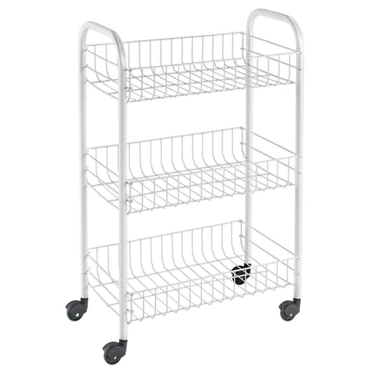 Carrello 3 piani con Ruote Siena Scaffale Metaltex