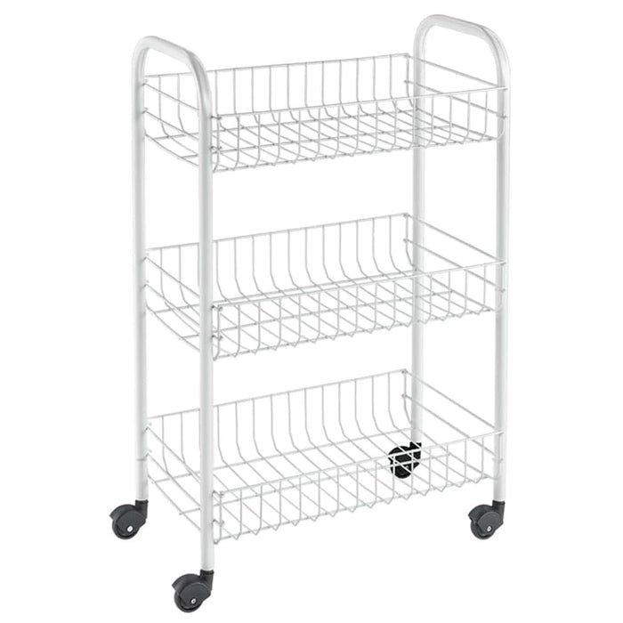 Carrello 3 piani con Ruote Siena Scaffale Metaltex