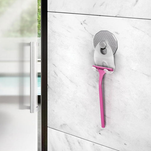 Gancio da Bagno Adesivo Porta Rasoio Artic Metaltex
