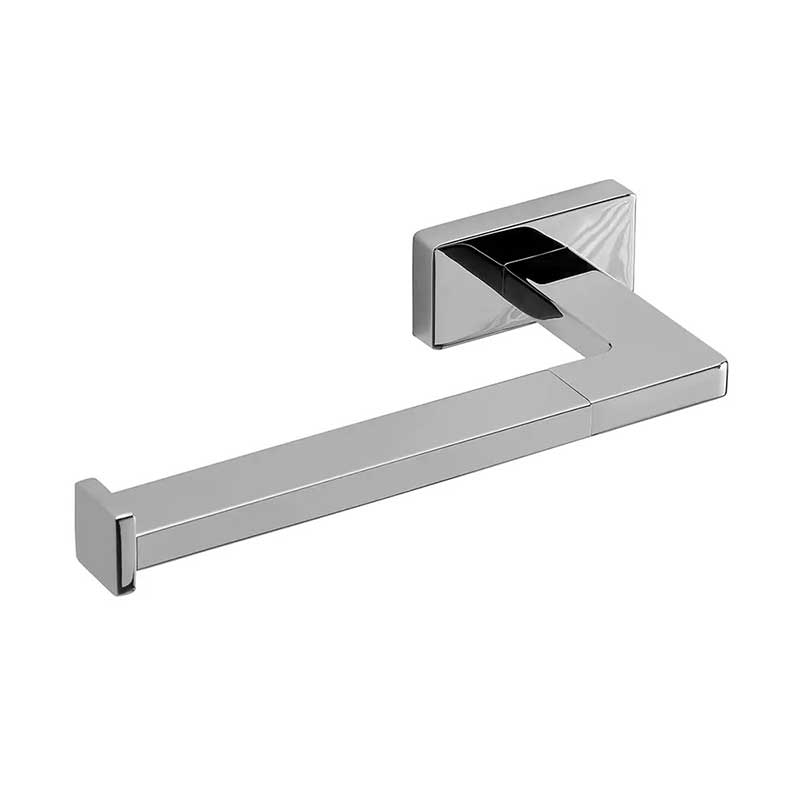 Portarotolo sinistro Inda serie Lea Finitura:: Nickel Spazzolato