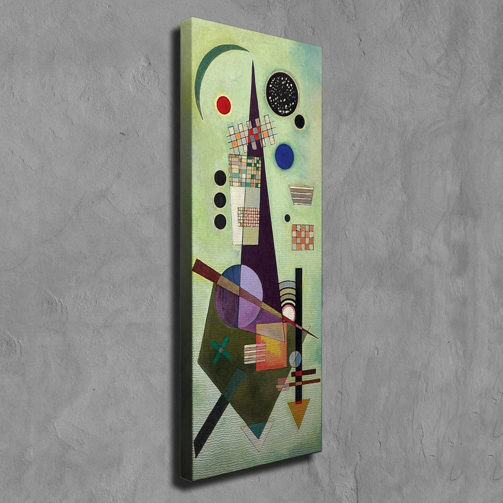 Neda, Quadro Materiale Struttura in Tessuto, 30x80h cm Multicolore