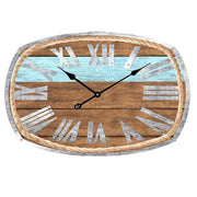 Orologio vetro numeri romani con corda cm 60x40x4