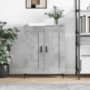 Credenza Grigio Cemento 69,5x34x90 cm in Legno Multistratocod mxl 128034