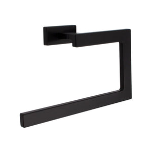 Portasalviette ad anello serie Lea - Inda Finitura:: Nero Opaco