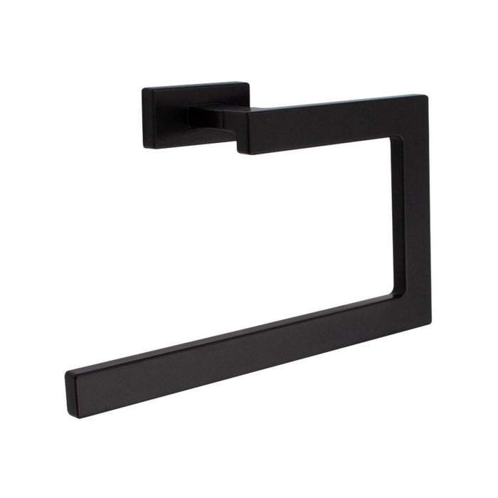 Portasalviette ad anello serie Lea - Inda Finitura:: Nero Opaco