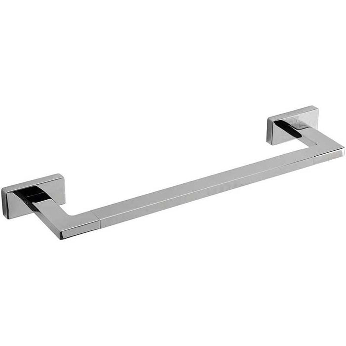 Portasalviette da parete serie Lea - Inda Misure:: 45 cm, Finitura:: Nickel Spazzolato