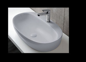 Portasalviette senza placca a muro - serie Gealuna - Inda Finitura:: Acciao Inox Spazzolato, Misure:: 60 cm