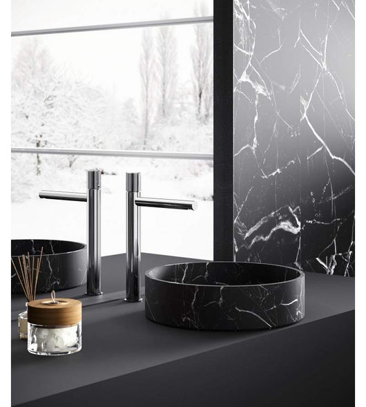 Portasalviette doppio a snodo serie One - Inda Finitura:: Cromo