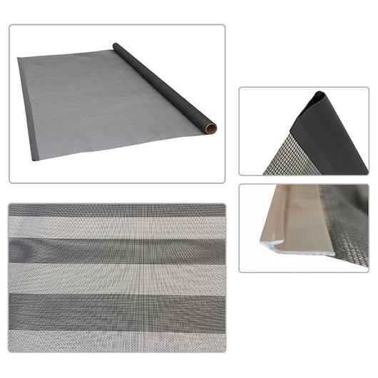 Ricambio Telo Zanzariere a Rullo Porta e Finestra Fibra di Vetro Formato: 100x170 mm