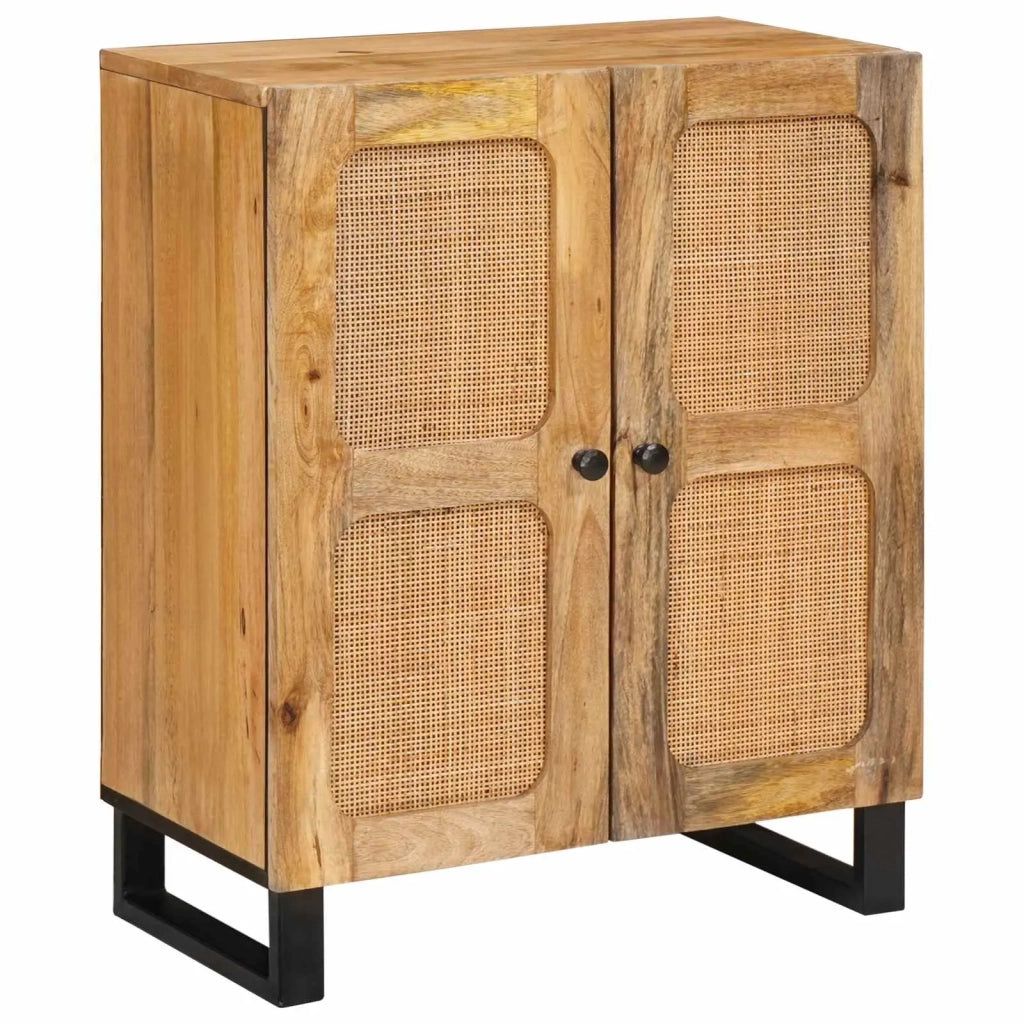 Credenza 3 pcs Marrone 180 x 33 x 75 cm Legno di mango massello