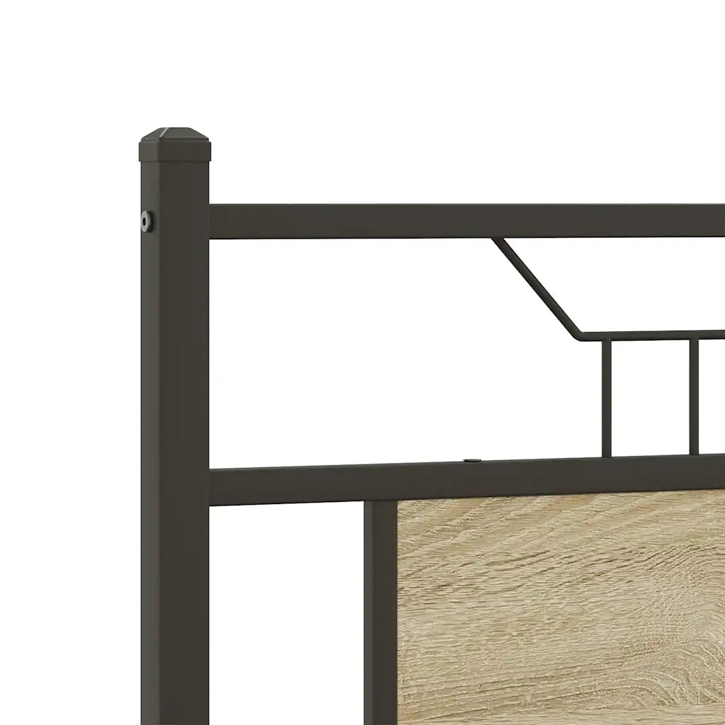 Giroletto senza Materasso Rovere Sonoma 140x200cm in Truciolato 4106963