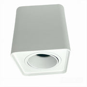 Trade Shop - Portafaretto Orientabile Da Soffitto Bianco Per Faretto Gu10 / Gu5.3 P34-gu10-b1 -