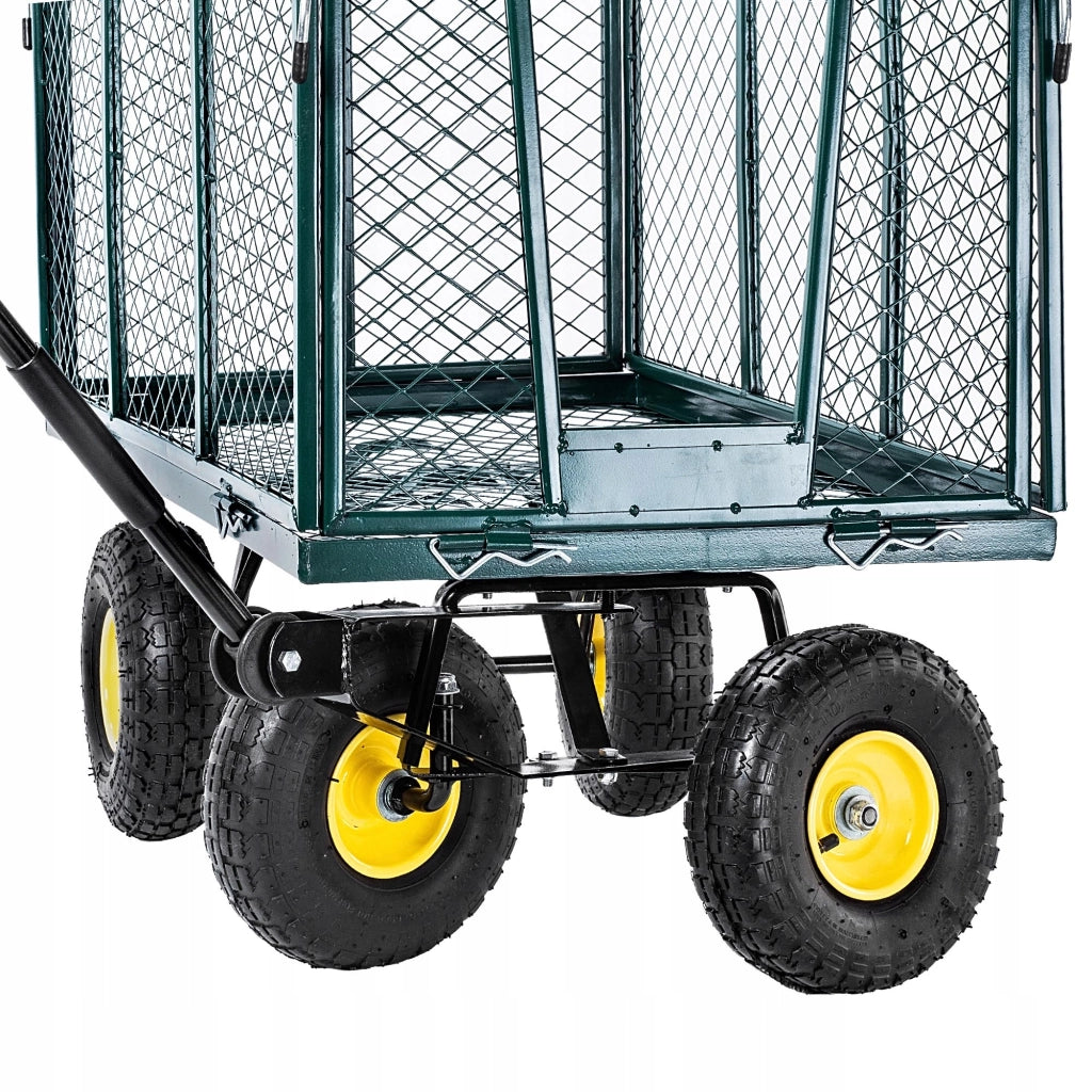 Carrello da giardino KADAX, carriola da trasporto, rimorchio, 450 kg, 200 L, XXL, grande, robusto