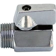 Minivalvola m/f d.1/2  maniglia nera b07qyg1q1t