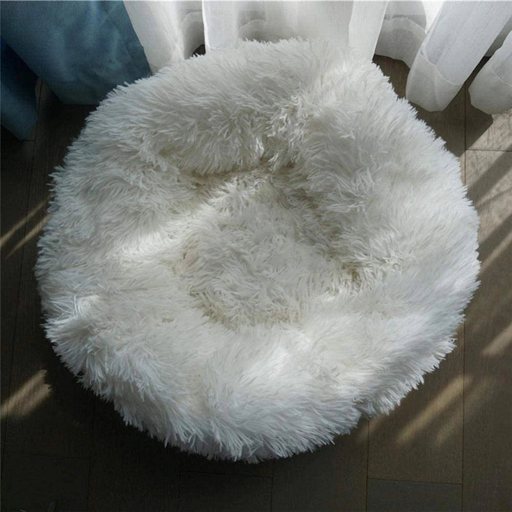 Trade Shop - Cuccia In Velluto Peluche Lavabile Super Morbida Per Cani Gatti Animali Da 50 Cm -