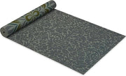 Mat di yoga premium - 6 mm stampato omkeerbare extra spesso antiscivolo per esercizi e fitness - variante fiore eterno