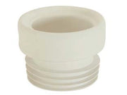 PROLUNGA WC DRITTA IN PVC MORBIDO- - ø interno mm.90-100, lungh. tot. mm.100 - 6 pezzi