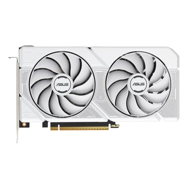 Svga asus dual-rtx5060-o8g-white nvidia 8gbddr7 128bit 2565mhz-o.c. pcie5.0 1xhdmi 3xdp 7680x4320 2,5slot bianca 90yv0n15-m0na00