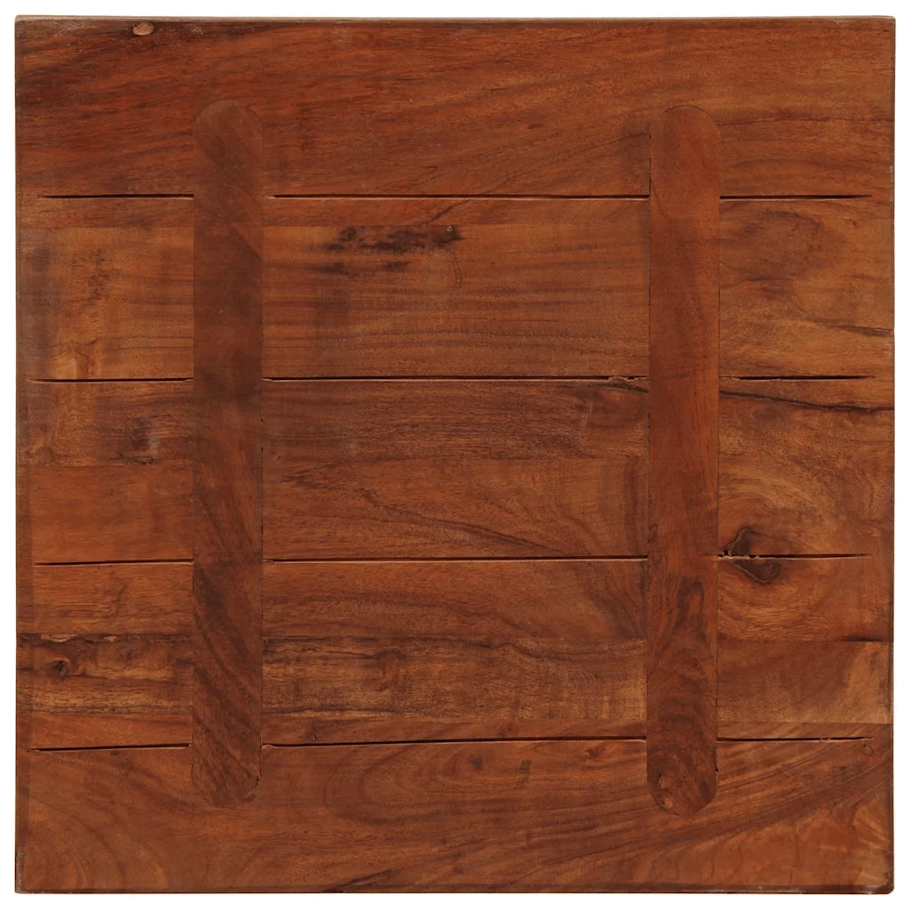 Piano per Tavolo 50x50x3,8 cm Quadrato Legno Massello di Acacia 371120