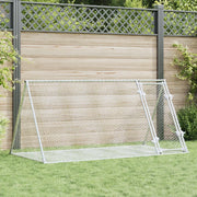 Conigliera Argento 200x105x91 cm in Acciaio Zincato 3281530