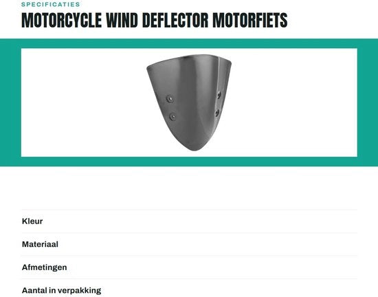 Paraurti con Difensore del Vento - Kit di Riparazione Paraurti - Paraurti del Motore - Materiale ABS - Facile da Montare - Progettato Specificamente per Kawasaki ER-6N 2012-2014