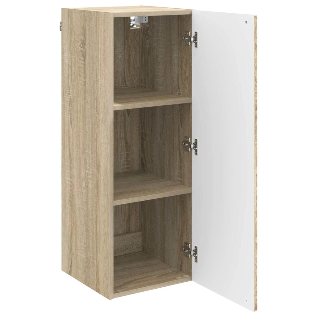 Mobiletto a muro Rovere Sonoma 33 x 34,5 x 90 cm 897907