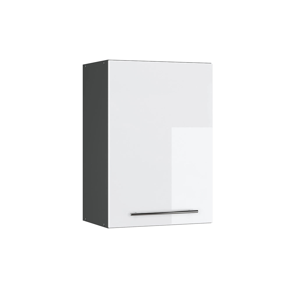 Vicco Pensile da cucina Bianco lucido 50 cm
