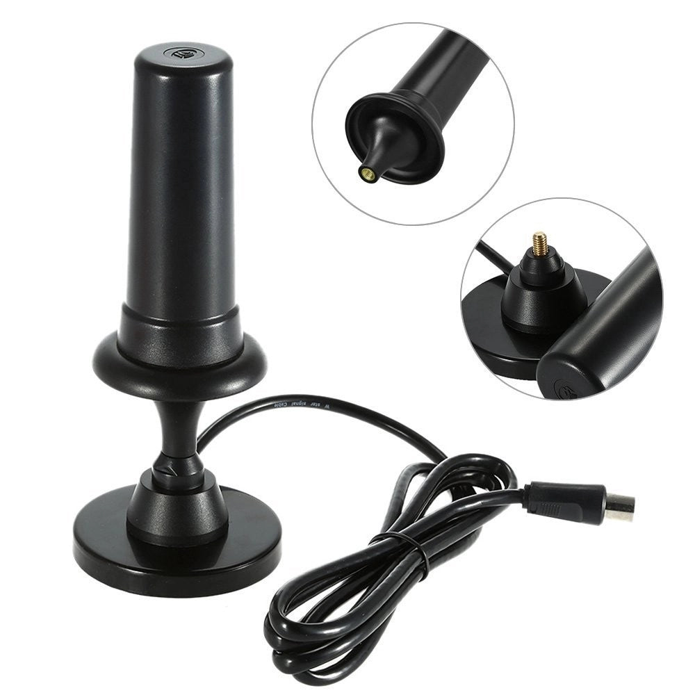 Trade Shop - Antenna Tv Digitale 36dbi Ad Alto Guadagno Full Hd 1080p Vhf Dvb Connettore Iec -