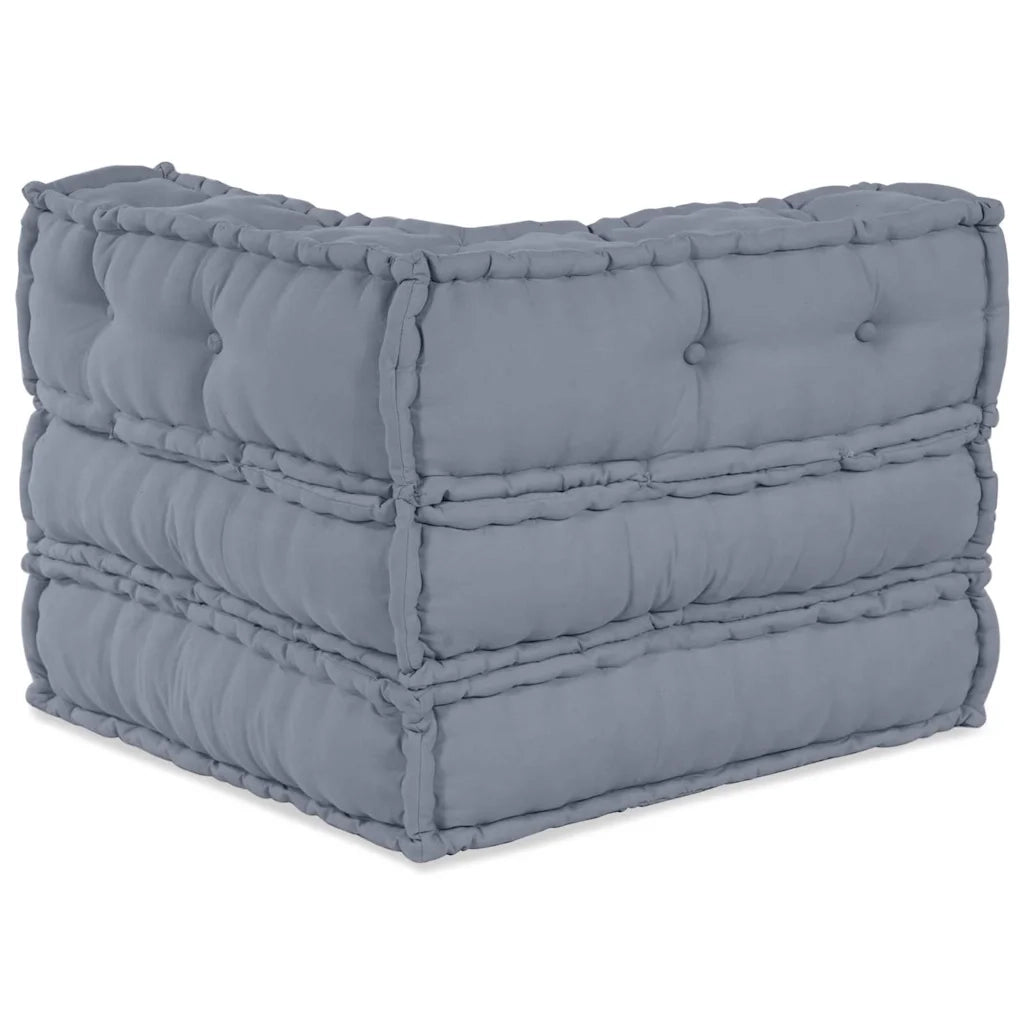 Unit¨¤ di Divano Modulare Grigio 70 x 70 x 56 cm Tessuto CFW4292517