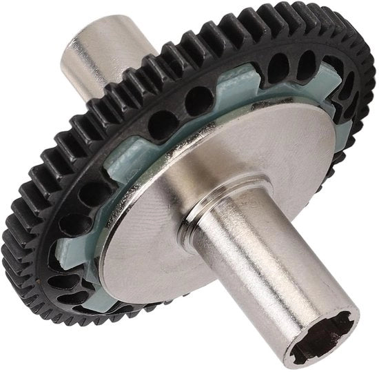 Set di ingranaggi 57T - Acciaio resistente - Cuscinetto a frizione - Auto RC - Prestazioni migliorate - Robusto e affidabile - Ingranaggi RC