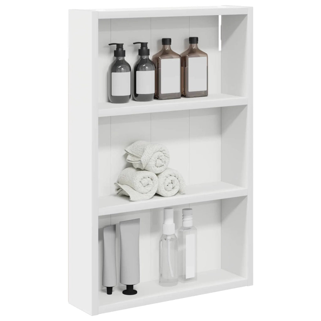 Armadio da bagno a muro Bianco 40 x 10 x 60,5 cm 889351