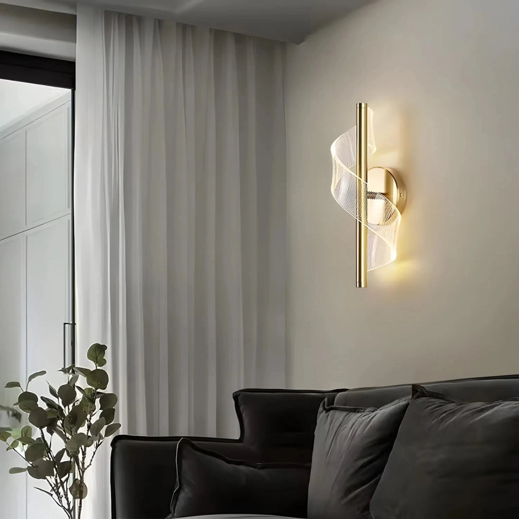 Lampada Da Parete Led G032-w Gold