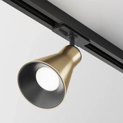 Maytoni lampada da binario Unity Virar 1 luce GU10 nero alluminio
