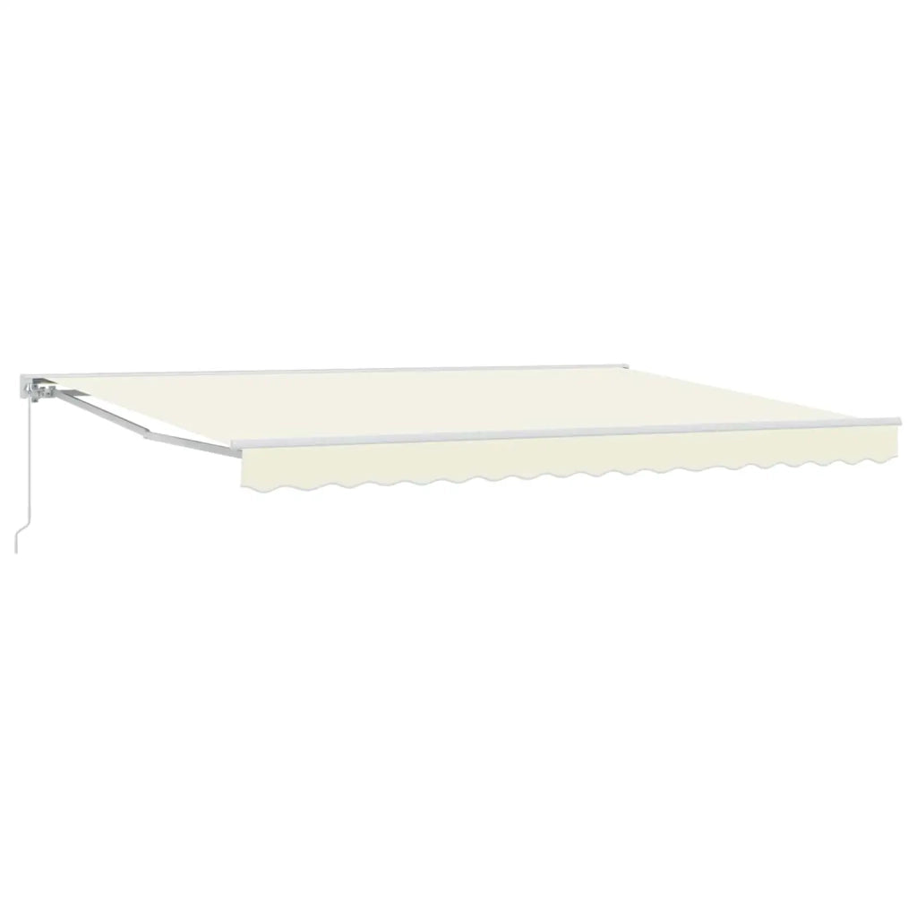 Tenda retrattile manuale Crema 4 × 3 m 3420250