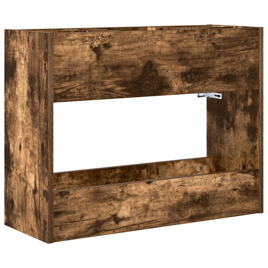 Supporto per Ombrellone Rovere fumé 65 x 24 x 50 cm 899427