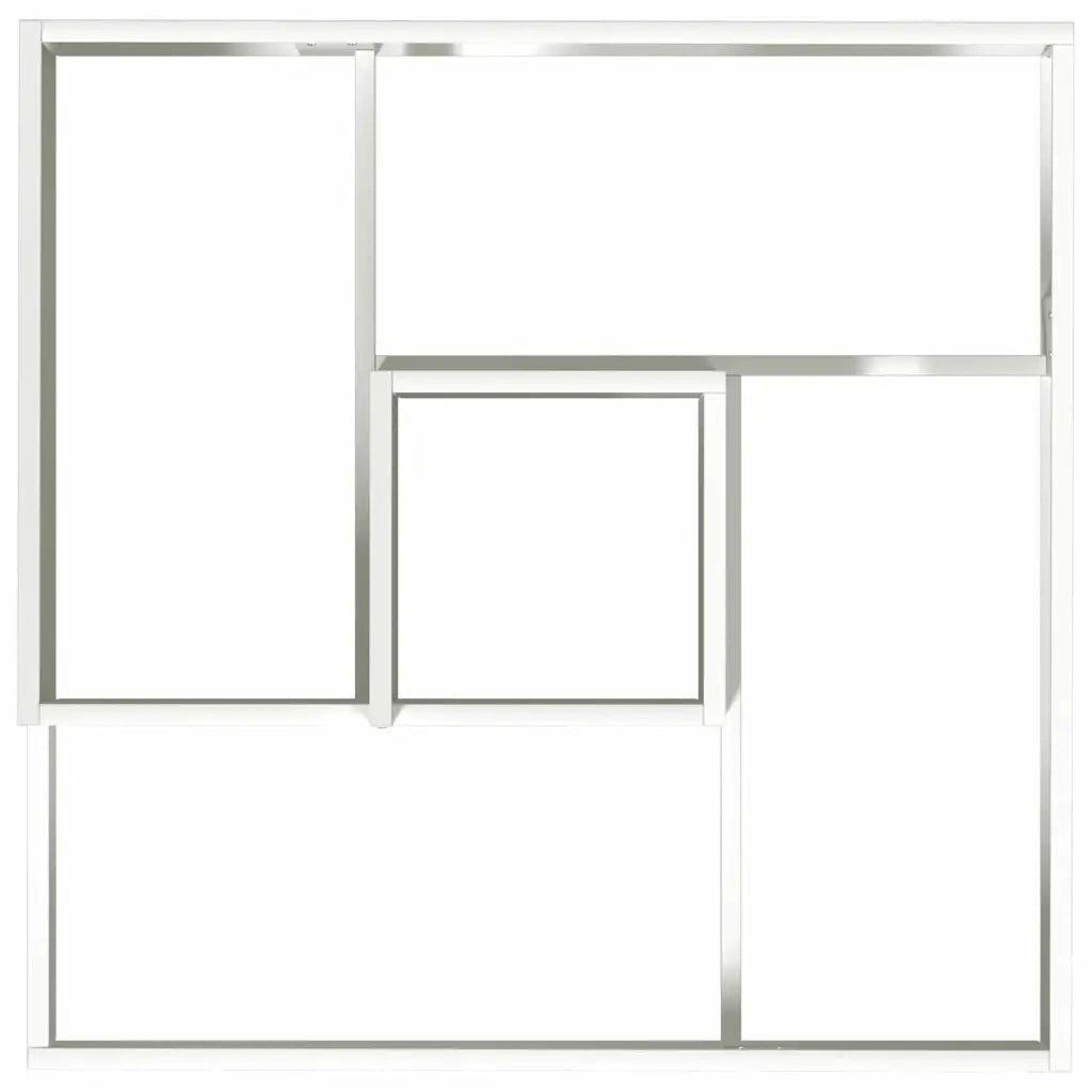 Fioriere | Cassetta per fiori | Vaso da giardino Bianco 80 x 80 x 50 cm