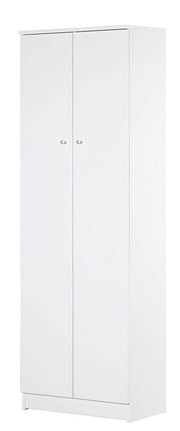 KIT MOBILE ARMADIO MULTIUSO H183 L62 P34 Cm FINITURA BIANCO LISCIO SARMOG 168k
