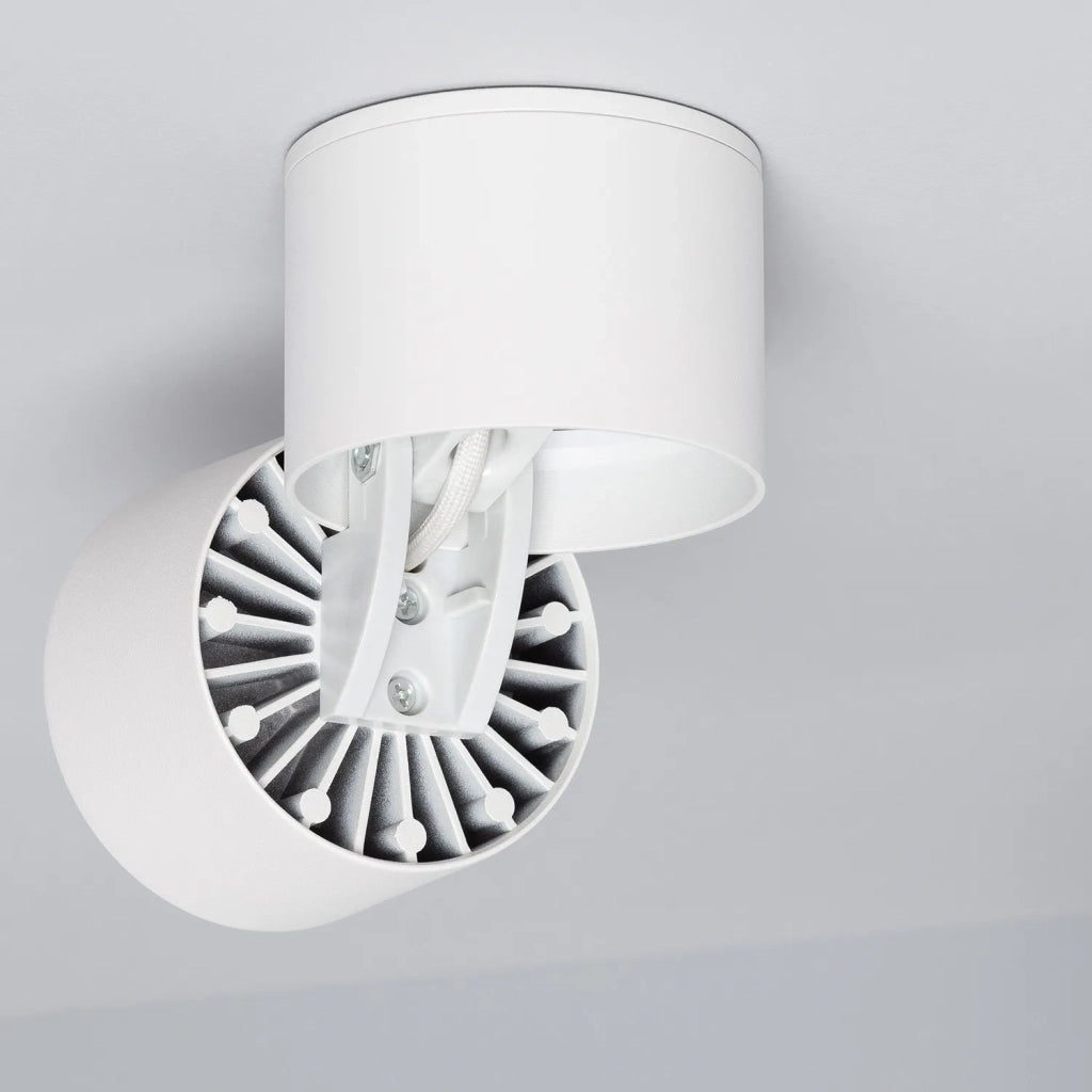 Faretto LED Abruzzo Romeo 7W bianco 4000K orientabile