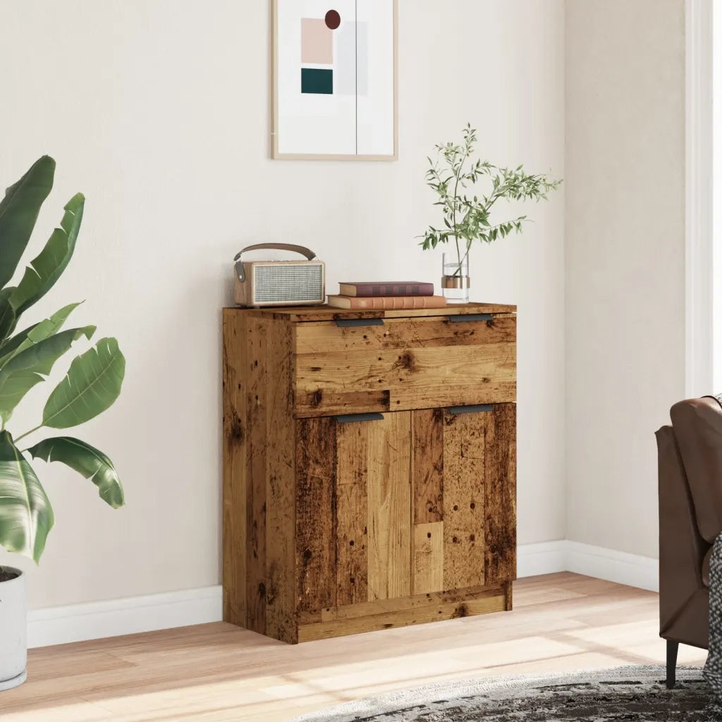 Credenza-Buffet-Armadio da cucina Legno Antico 60x30x70 cm in Truciolato 201240