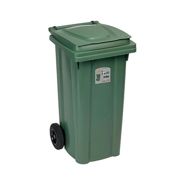 Bidone carellato stefanplast 25700 urban eco system verde